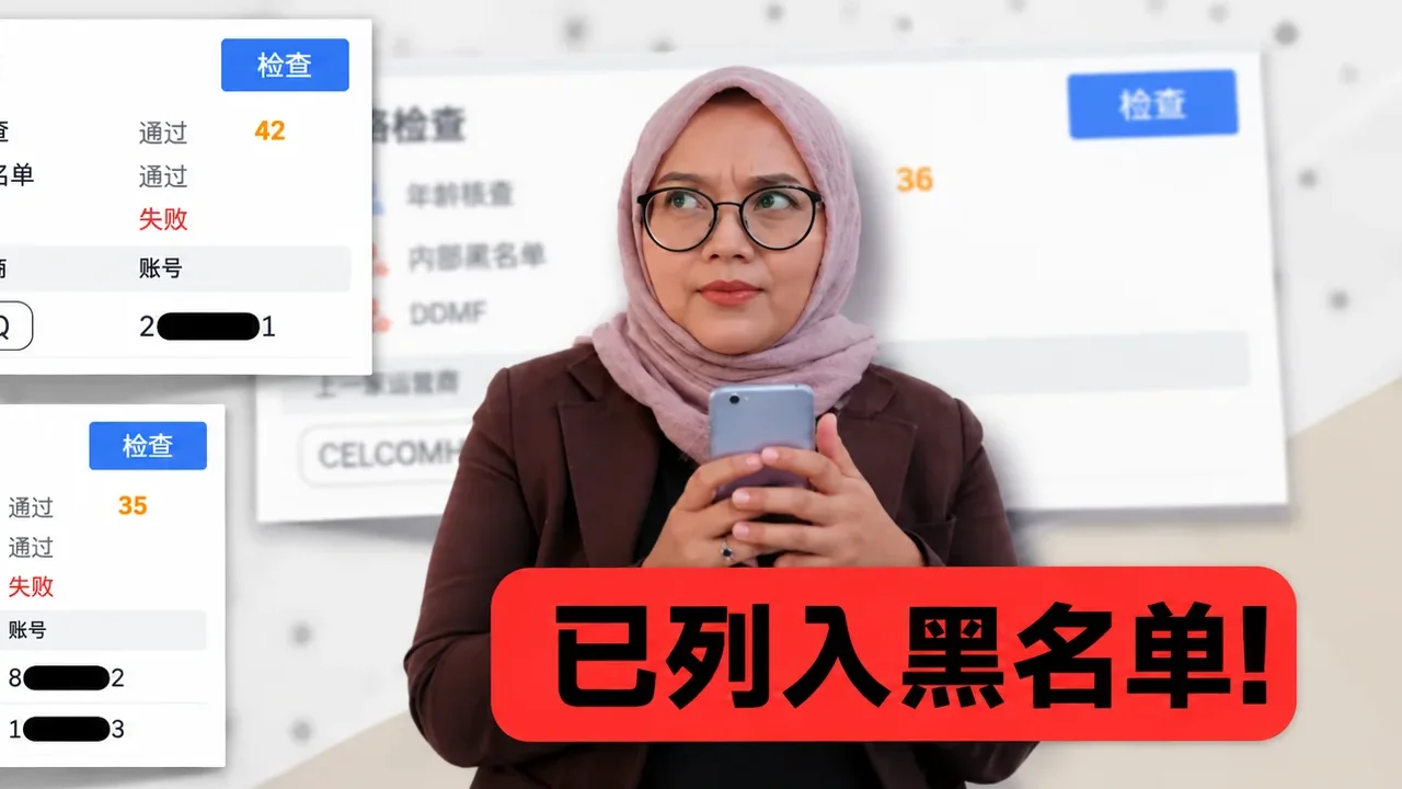 马来西亚企业主查看电信黑名单资格审核