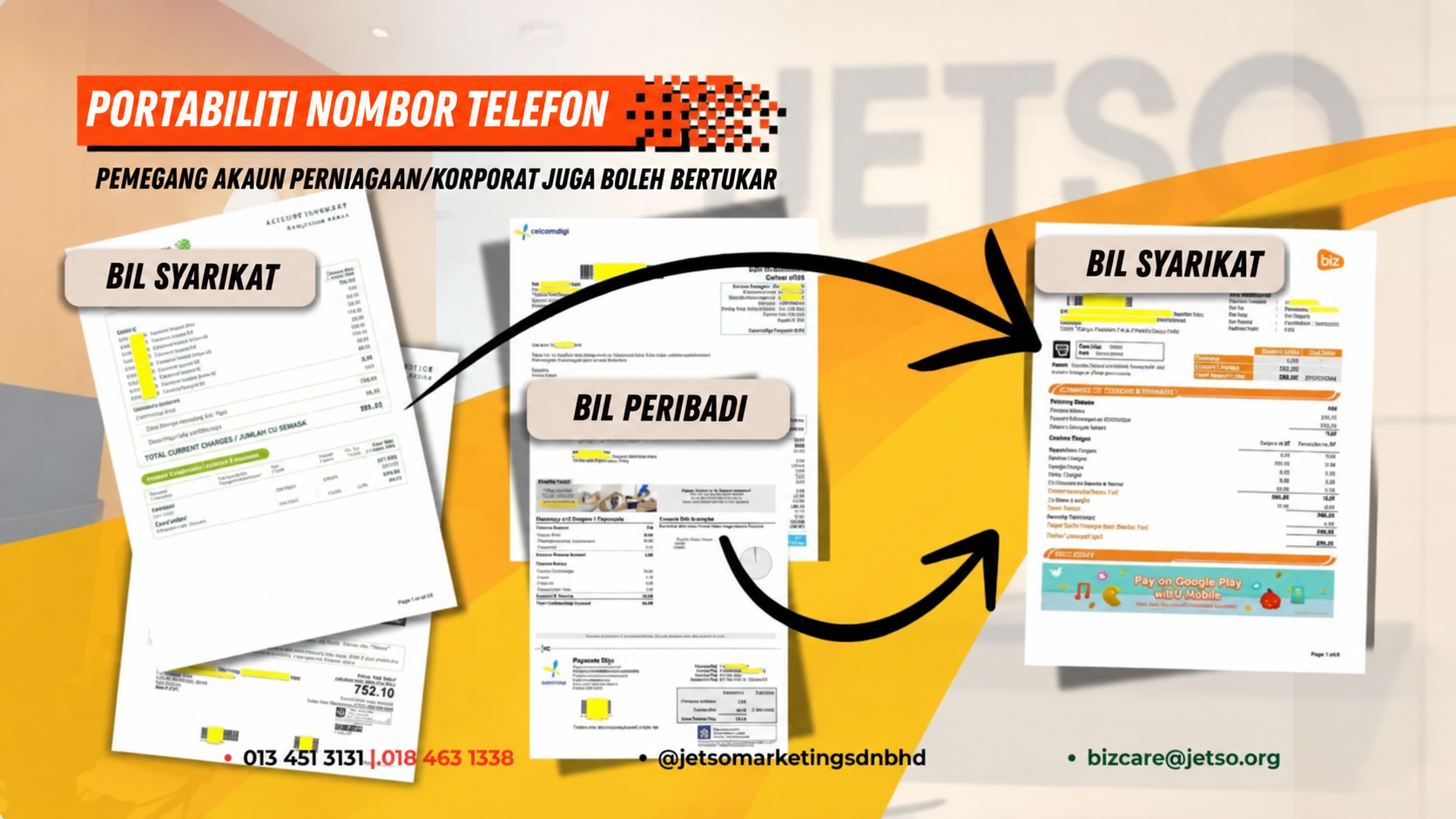Mudah Alih Nombor Mudah Alih (MNP) U Mobile Business