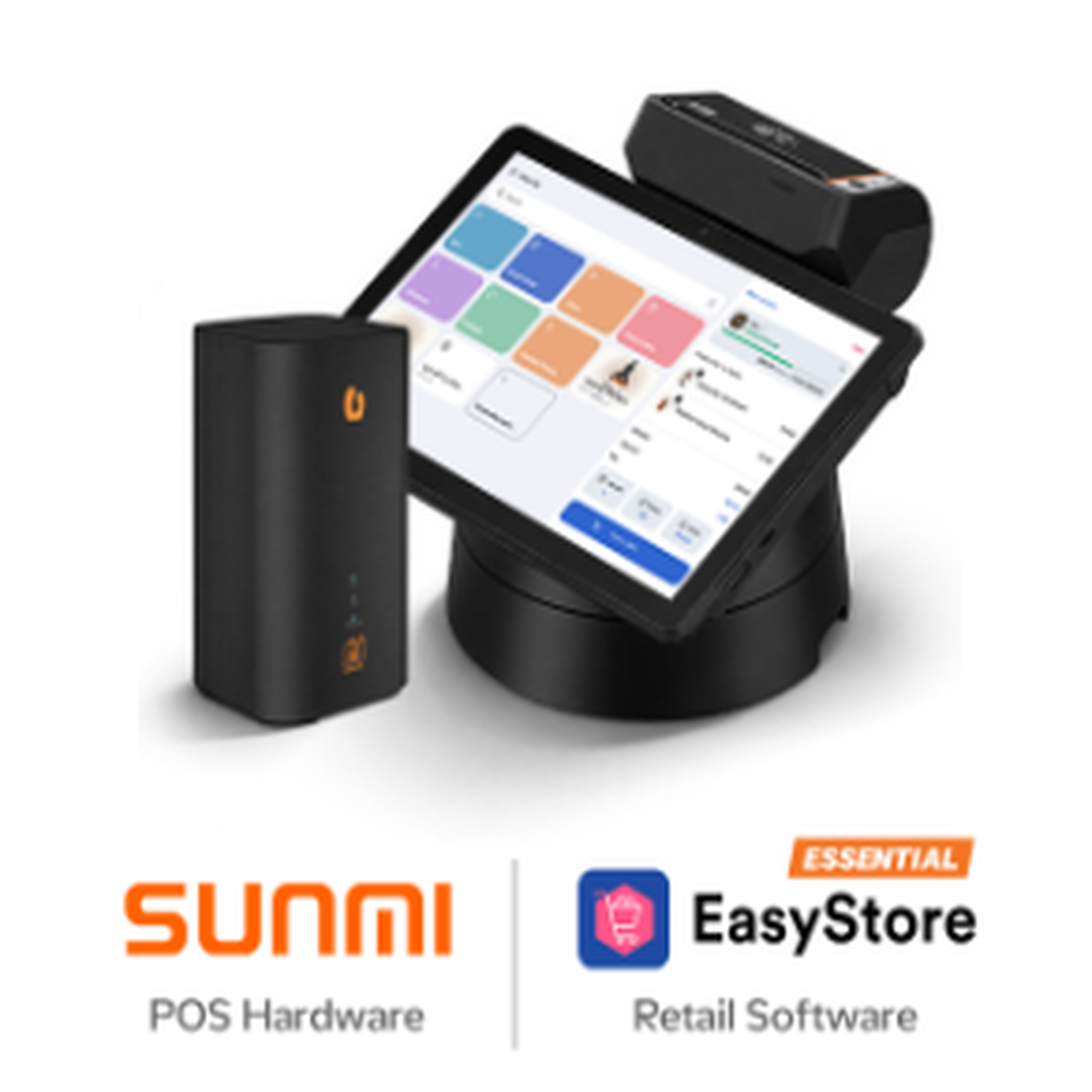 Campuran SUNMI V3 dengan EasyStore Essential Pro