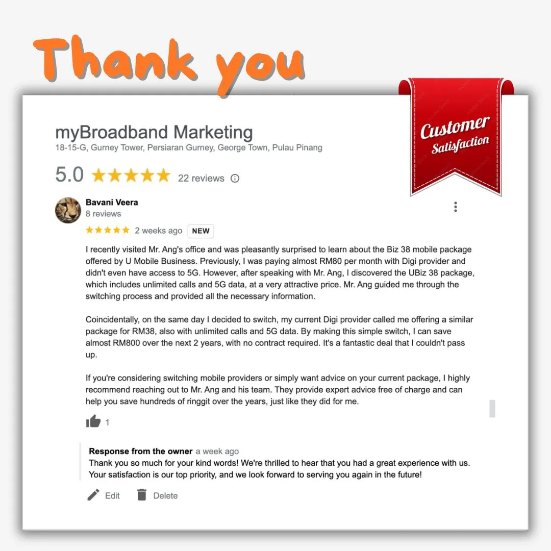 Customer review 5