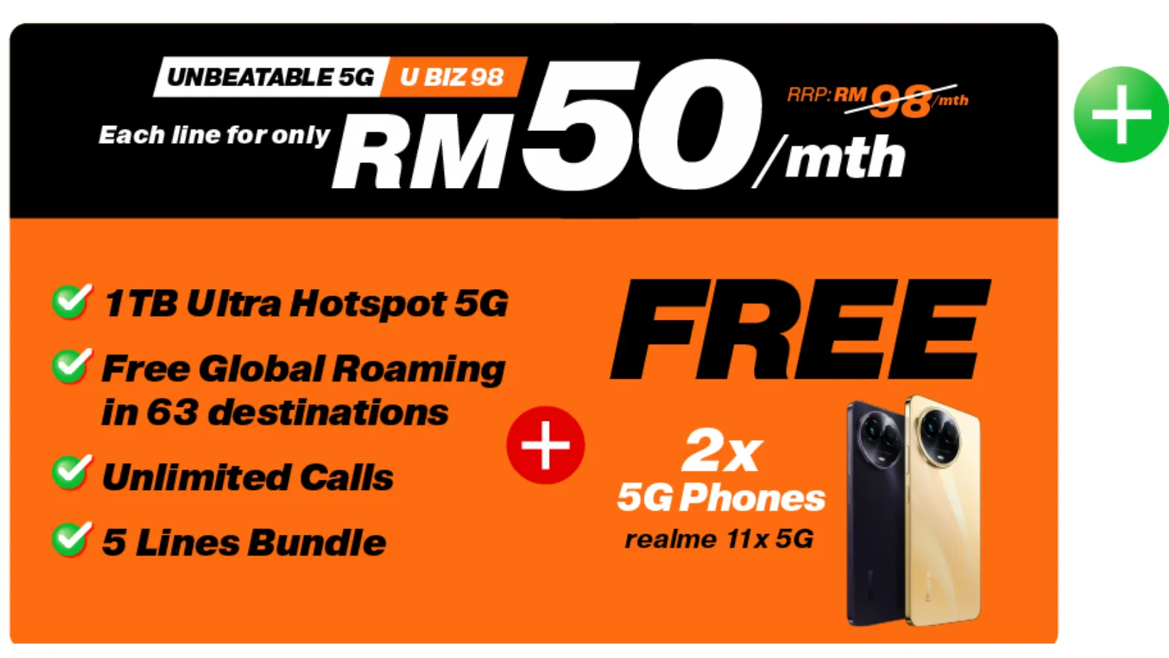 U Mobile 5G Sim Plan