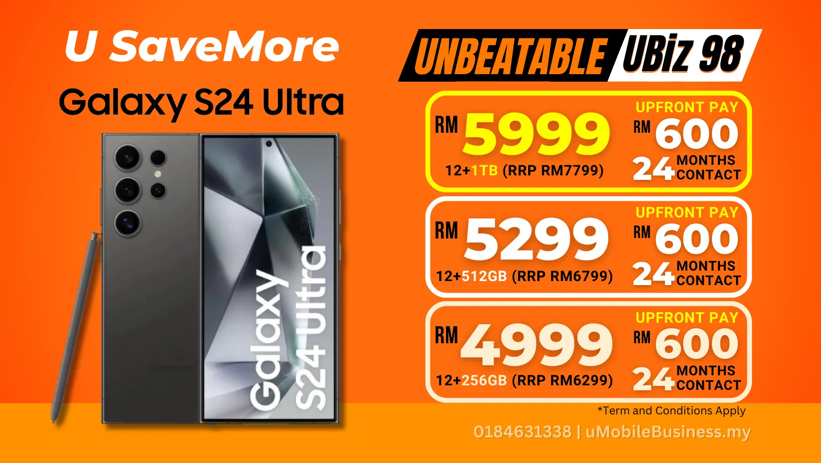 U Mobile postpaid 68