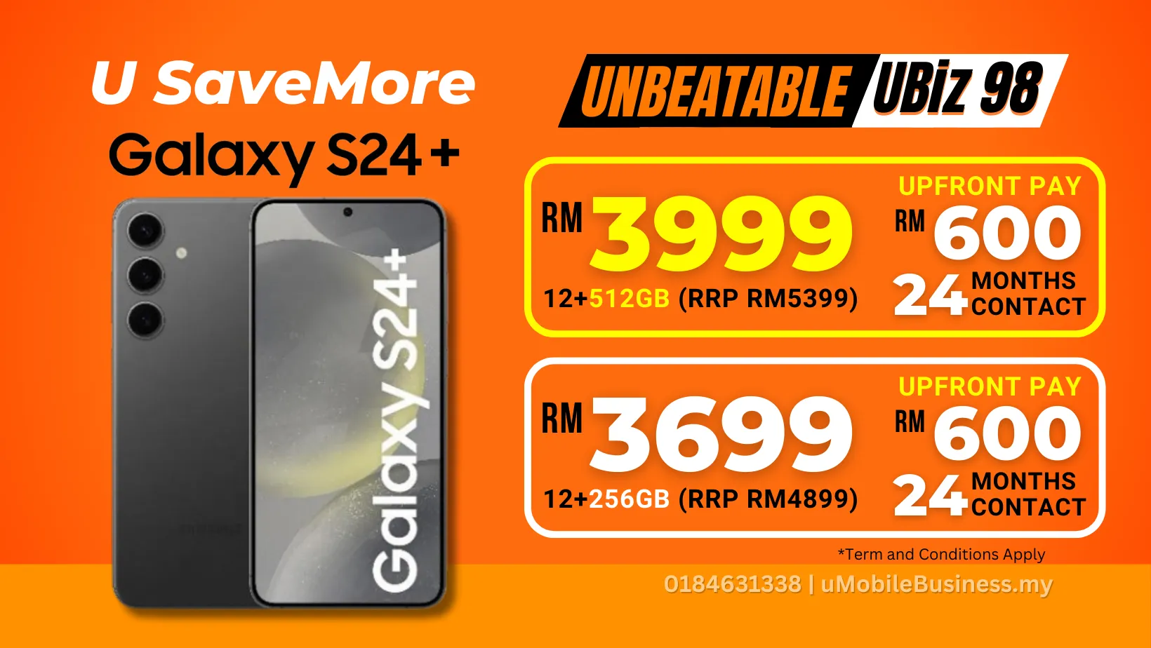 U Mobile postpaid 68