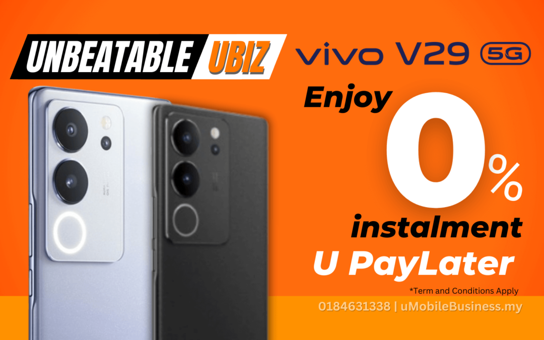 Vivo V29 Price RM899 Offer From U Mobile Business