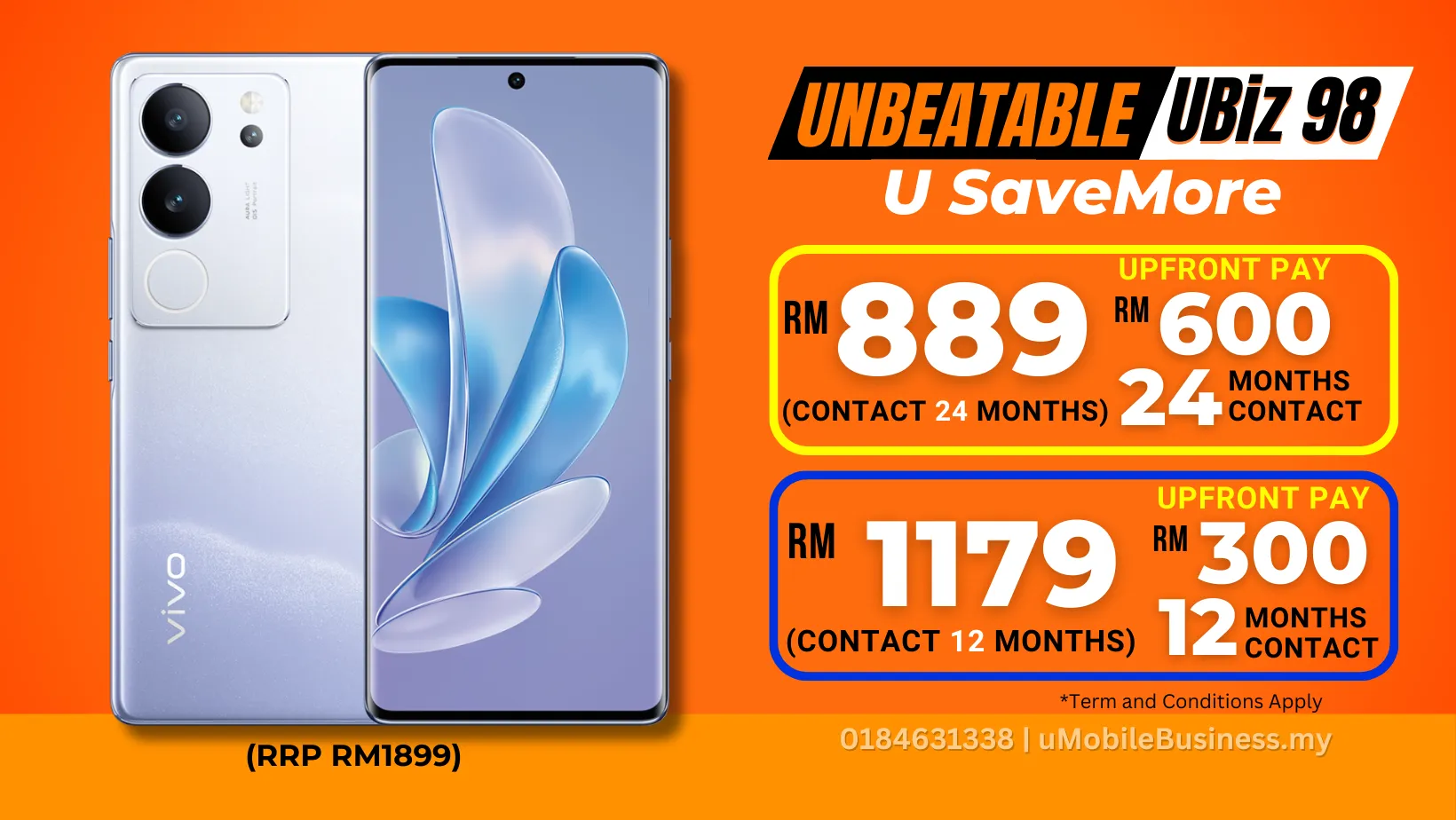 U Mobile postpaid 68