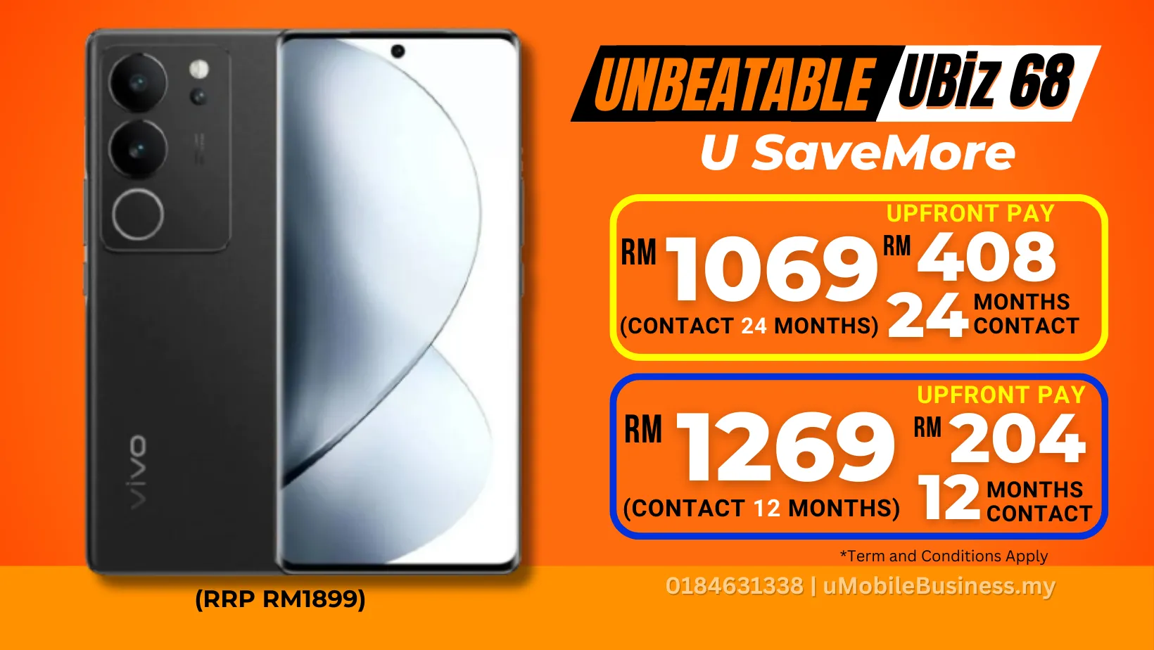 U Mobile postpaid 68