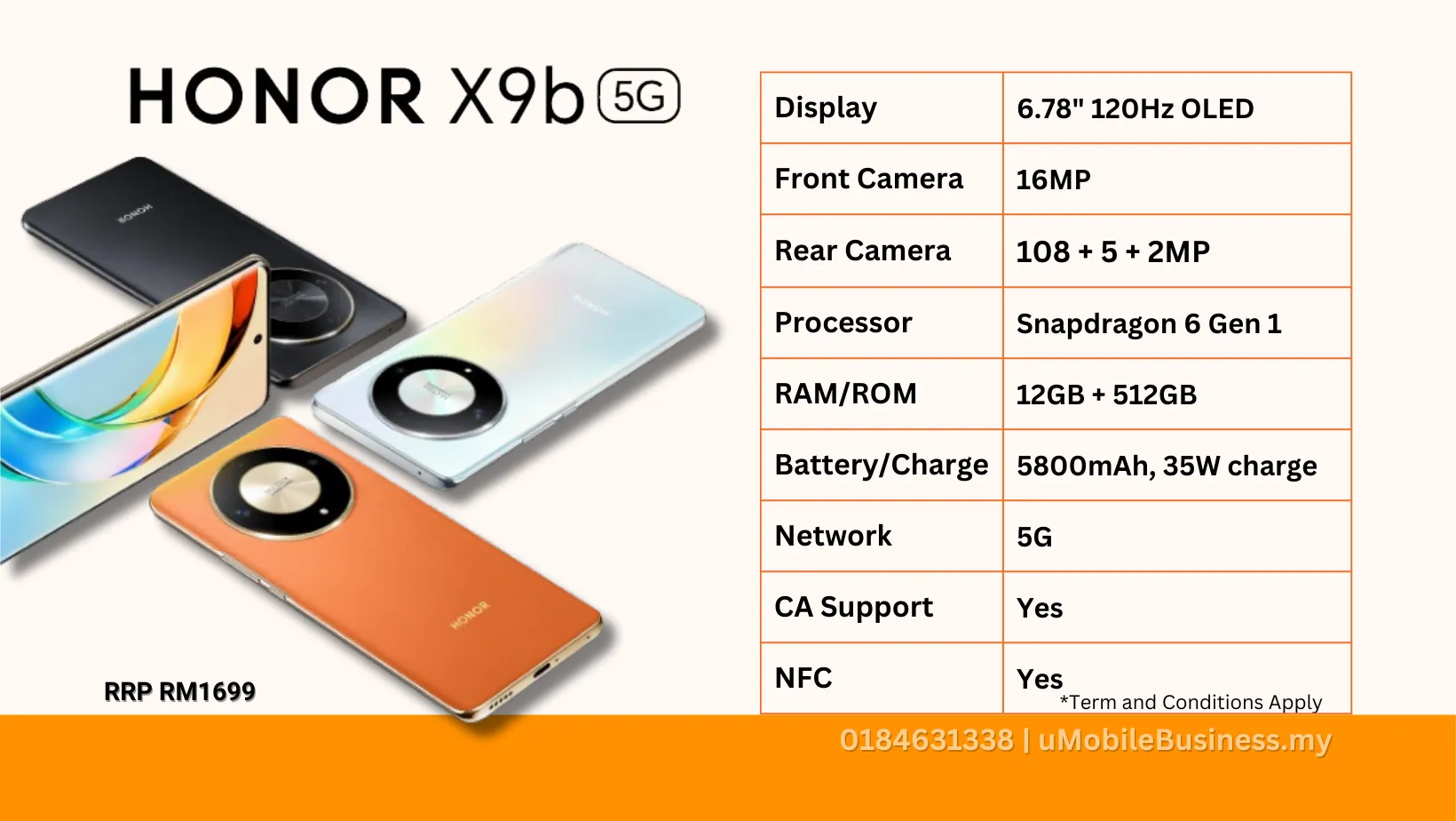 Honor X9b