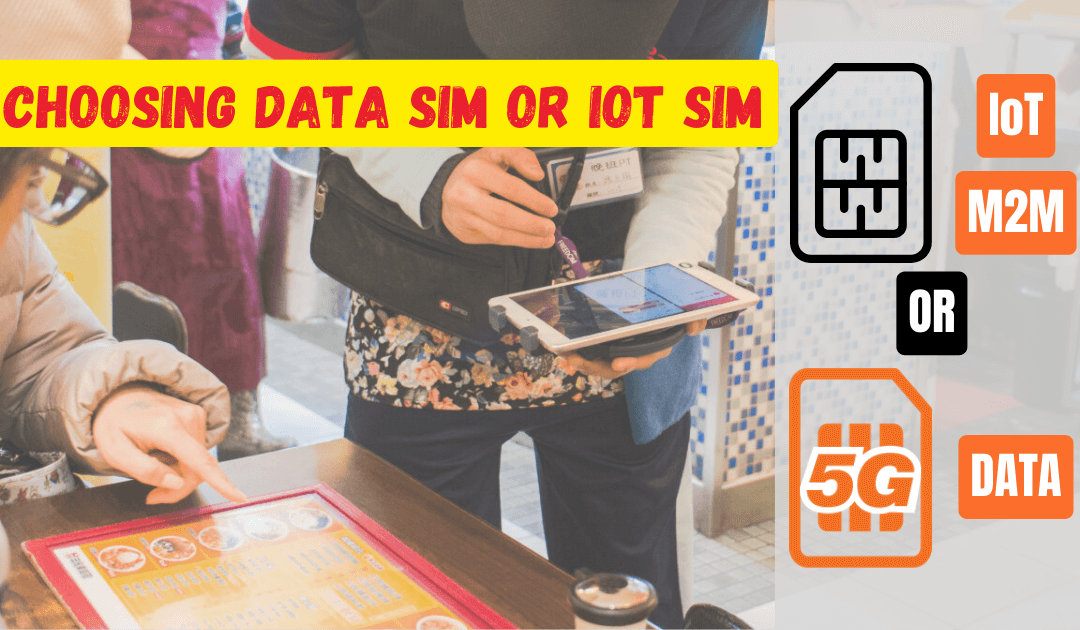 Save Money & Stay Connected Choosing Between Data SIM and IoT SIM for E-Invoicing