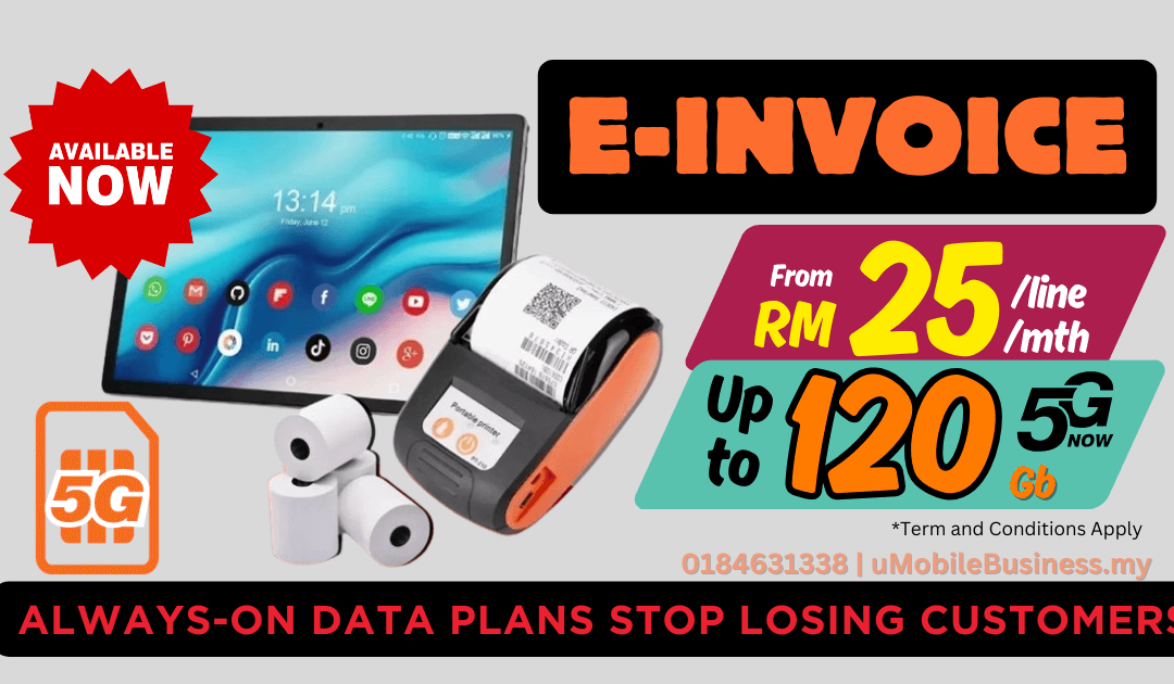 E-Invoicing Malaysia Device Gadget With Sim Card Plan