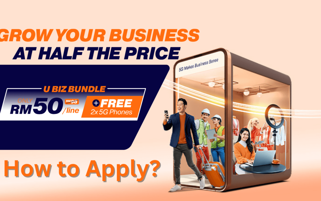 Cara Tebus 1 Pakej Percuma 2 Unit 5G SmartPhone Dengan U Mobile Business