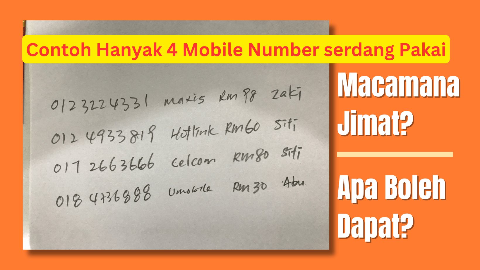 1 Pakej Percuma 2 Unit 5G SmartPhone