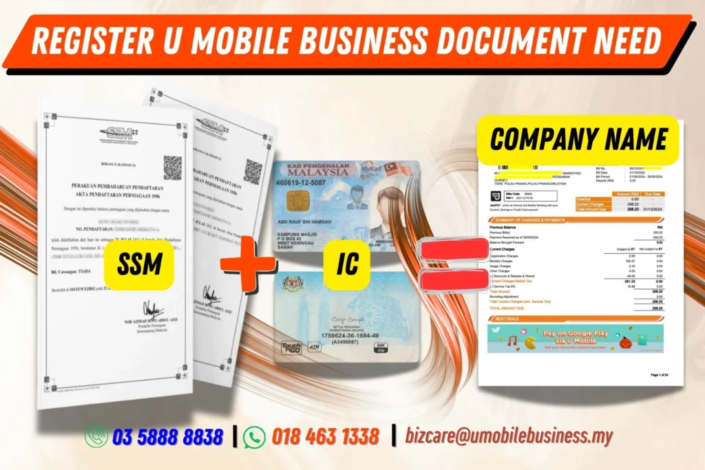 Register a U Mobile Business Plan