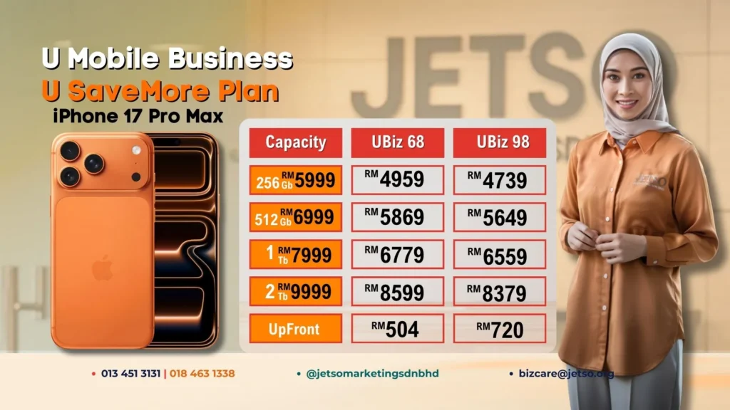 U mobile iphone 17 pro max Plan