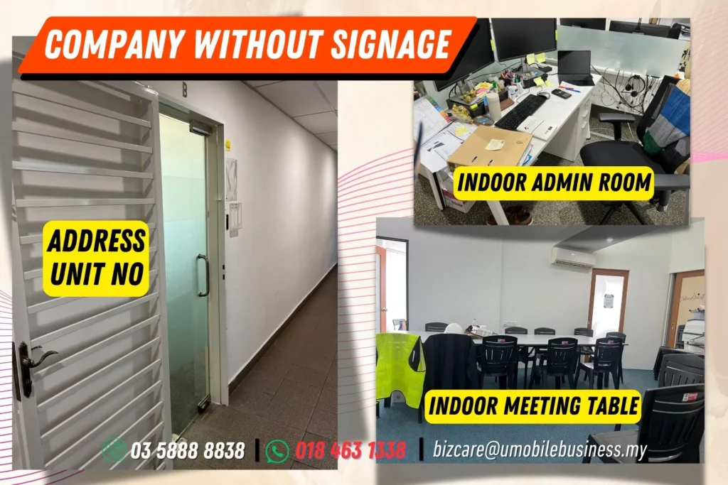 U Mobile Business site visit company without signate
