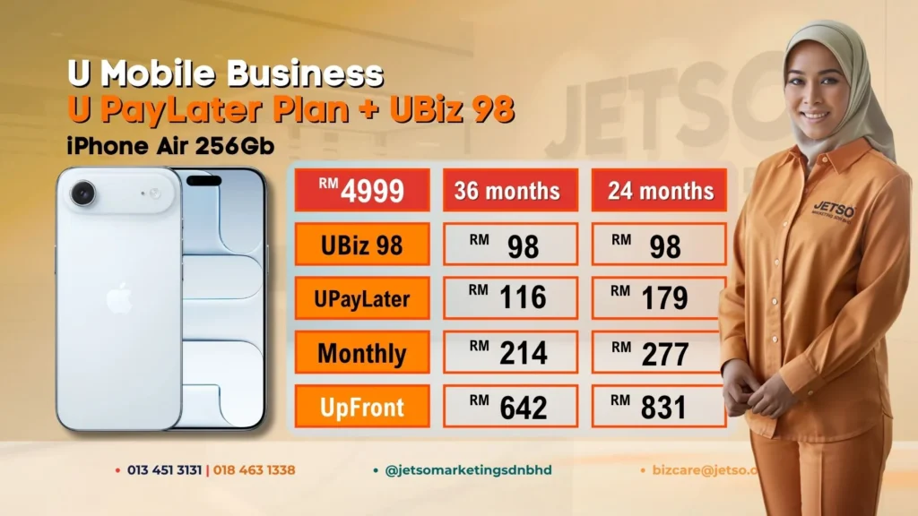 U Mobile Business iPhone Air