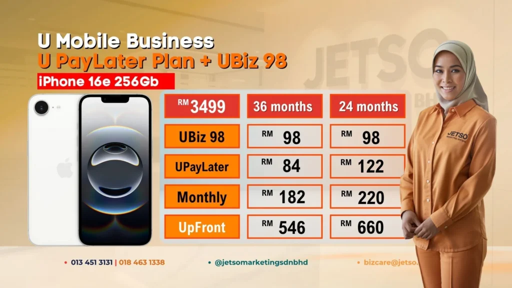 iPhone 16e telco plan