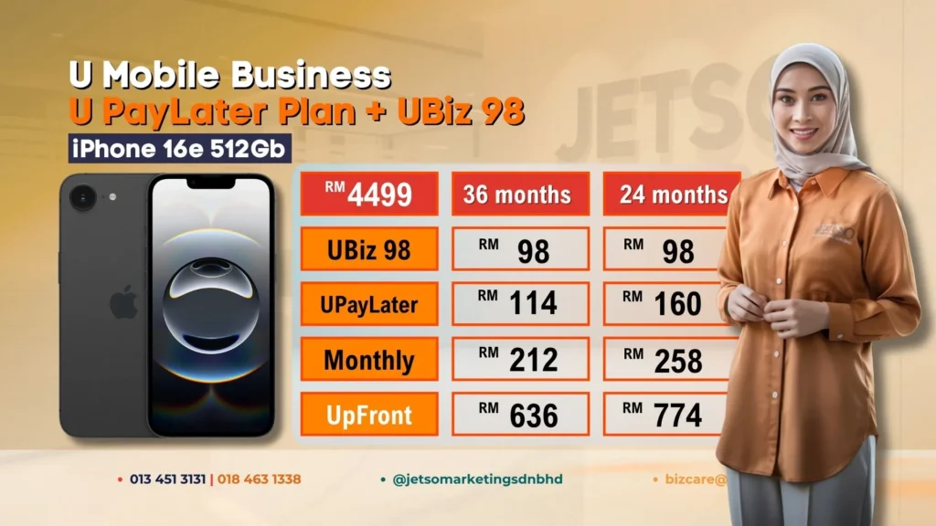 U Mobile iPhone 16e