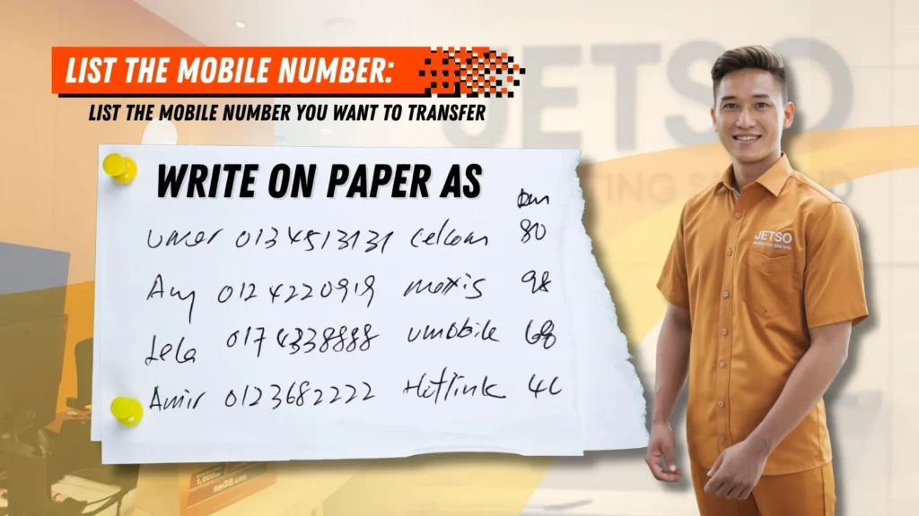 Mobile number change ownership