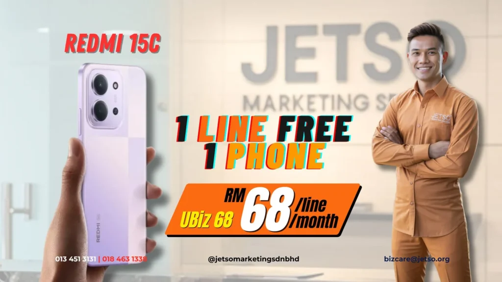 Telefon 5G Percuma Xiaomi REDMI 15C